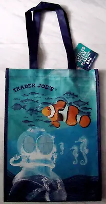 $3.99 • Buy New Trader Joe's Recycled Ocean Plastic Bag Reusable Shopping Grocery