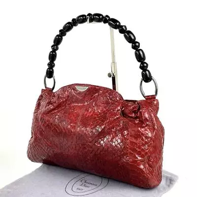 Christian Dior Rare Leather Hand Bag Vintage Bag Japan • $471.80