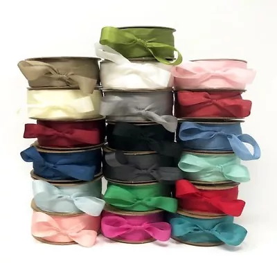 £1.25 • Buy Bertie's Bows 100% Pure Silk 13mm Ribbon - Sold By The Metre Or By The 50m Roll