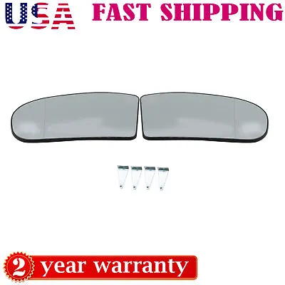 Left & Right Side Mirror Glass Heated For 2001-07 Mercedes C & E CLASS W211 W203 • $25.66