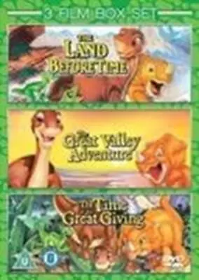 The Land Before Time/The Geat Valley Adventure/The Time Of The Great Giving DVD • £5.84