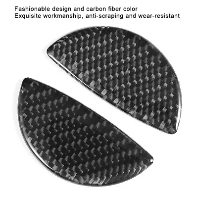 2pcs Carbon Fiber Car Door Handle Cover Sticker Trim For Mini Cooper R55/R56/R⁺ • $10.15
