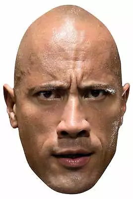 £3.99 • Buy The Rock WWE 2D Card Party Face Mask - Fancy Dress Fun Offical Wrestler Mask