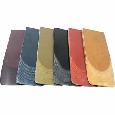 Canvas Micarta Knife Handle Scales- SAMPLE PACK- Solid Colors- Various Sizes • $8.99