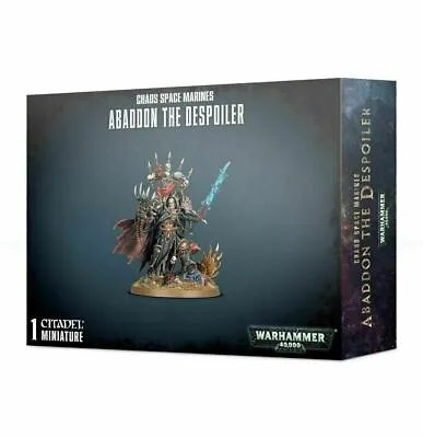 Warhammer 40k Chaos Space Marines Abaddon The Despoiler NEW • $59.50