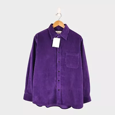 ADSUM Men's Purple Corduroy Overshirt - M - Brand New With Tags • $118.19