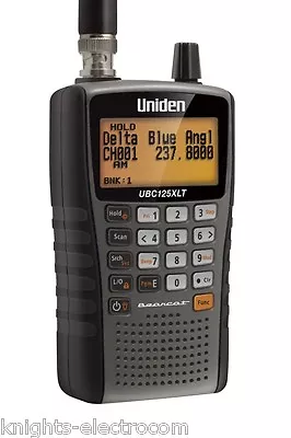 UNIDEN BEARCAT UBC125XLT SCANNER Military Airband & Alpha Tagging 500 Ch Ubc125 • £169