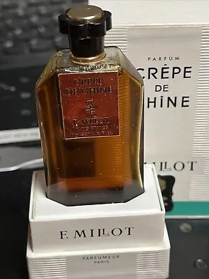 Vintage F. Millot Crepe De Chine Parfum Perfume 1/2 Ounce New In Box • $139.99