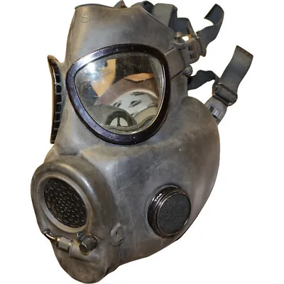 US Military M17 A2 Gas Mask NBC Respirator MEDIUM And Bag Vintage • $69.95