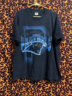 Vintage Carolina Panthers Shirt XL Sportswear 1995 NFL Made In USA VTG • $19.99