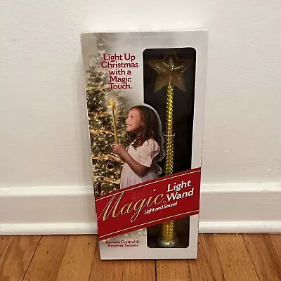 Magic Light Wand Christmas Remote Control & Receiver With Light And Sound Gold • $39.99