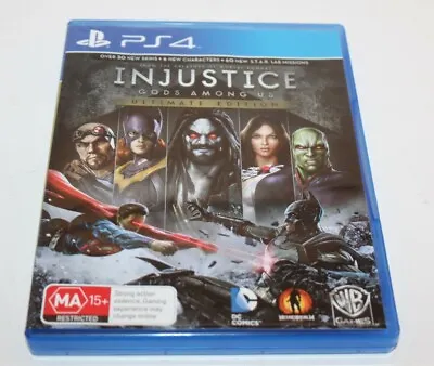 $19.99 • Buy Sony PlayStation 4 Injustice Gods Among Up Ultimate Edition PS4 Game