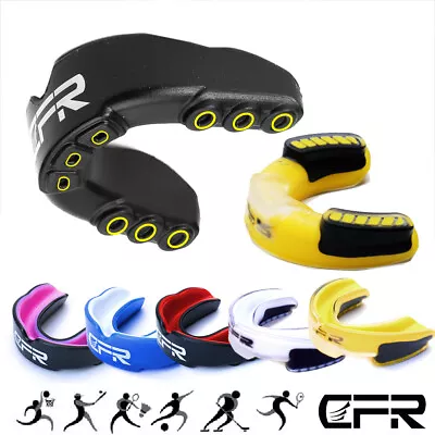 Gel Gum Mouth Guard Shield Case Teeth Grinding Boxing MMA Sports MouthPiece Case • $10.69