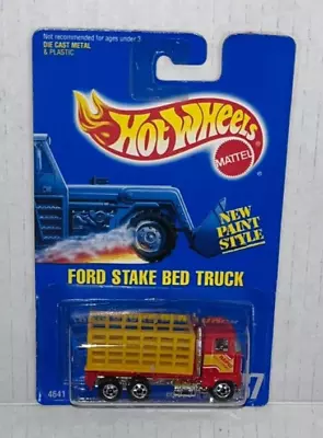 Hot Wheels FORD COE STAKE BED TRUCK (Dated 1991) • $7.75