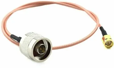 £5.49 • Buy N Type Male To SMA Male RG316 RF Coaxial Cable Wire 20cm To 200cm UK Seller 