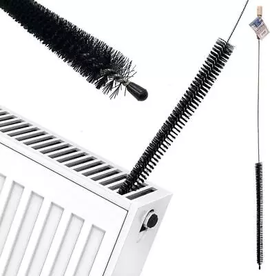 Radiator Cleaning Brush Long Reach Heater Dust Cleaner Flexible Bristle Duster • £6.69