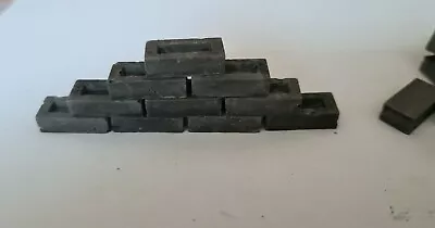 £6.95 • Buy Model Bricks 100 Grey 1:12th Scale Miniature Doll House War Gaming Railway