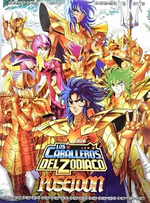 Los Caballeros Del Zodiaco: La Saga Poseidon En Español Latino 2 Discos Blu-Ray • $19.99