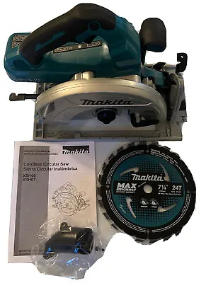 NEW MAKITA XSH06 18V X2 36V Brushless 7‑1/4” Top Handle Circular Saw W/ Blade • $109.95