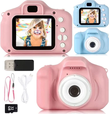 £12.92 • Buy Mini Digital Children Camera HD 1080P LCD Camera Toy Gift Kids Children 32G Card