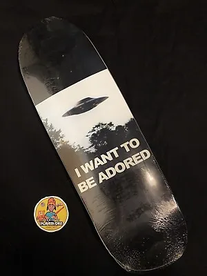 RARE SIGNED Corey Duffel UFO X Files Adored Skateboard Deck I Want To Believe • $220.79