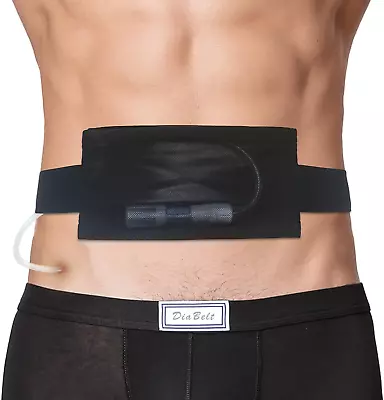 Breathable Peritoneal Dialysis Belt With Mesh Pocket PD Catheter Holder Accessor • $22.86