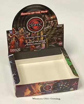 Chaotic Zenith Of The Hive EMPTY First Edition Booster Box USED TCG CCG • $19.99