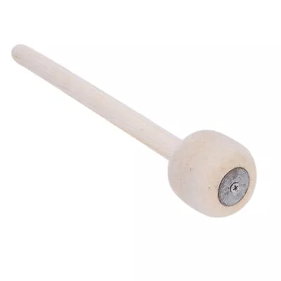 Durable Bass Drum Mallet Stick With Wool Felt Head Percussion Marching Band • $10.07