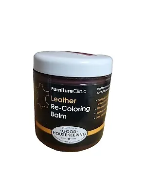 Furniture Clinic Leather Recoloring Balm Creme Bordeaux 8.5oz Faded Scratched • $24.99