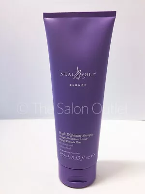 Neal & And Wolf Blonde Purple Brightening Shampoo 250ml (RRP £15.50) • £13.45