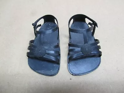 Original Vintage Ideal Toy Corp.  Giggles  Doll Black Sandals • $49.99