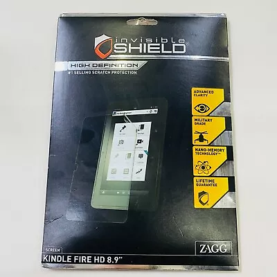 Original ZAGG InvisibleSHIELD For Kindle Fire HD 8.9  Sealed NEW • $14.98