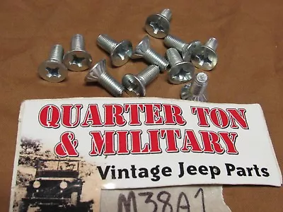 Windshield Hinge Bolt Single Correct Fits Willys M38A1 M170 Early CJ5 Jeep G758 • $2