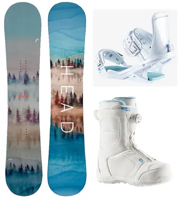 2024 HEAD Pride 2.0 Women's Snowboard Package+Bindings+BOA Boots - 142 Cm • $625