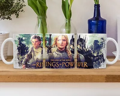 Lord Of The Rings - Rings Of Power Mug / Gift • £10.95