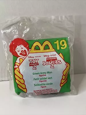 GREEN ARMY MAN #19 Disney's TOY STORY 2 McDonald’s Happy Meal Toy 1999 NEW RARE • $10.36