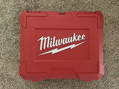 EMPTY CASE FOR Milwaukee 2801-22CT 18-Volt Lithium-Ion 1/2   Drill Driver Kit • $24.99