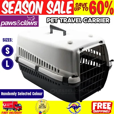 Portable Travel Pet Dog Cat Carrier Crate Transporter Cage House Pet Kennel • $28.05