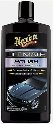 20 Oz Lot Meguiar's G19220 Ultimate Polish 1 Pt .4 Fl. Oz. • $17.99