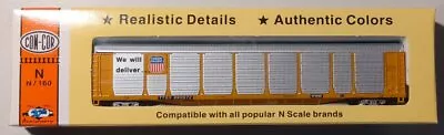 Con-Cor 0001-603028-3 N Scale Union Pacific Tri-Level Auto Rack Car #990572 LN • $22.49