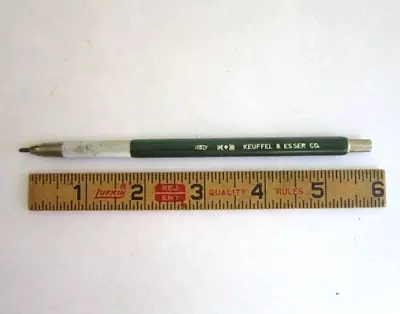 Vintage KEUFFEL & ESSER Italy Mechanical Drafting Leadholder Pencil W/ Gray Cap • $24.97