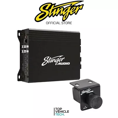 1400w Car Amplifier 700w Rms Stinger Mt-700.1 Bass Subwoofer Car Audio • £119.99