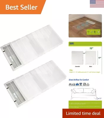 Magnetic Air Vent Extender - Improves Airflow Efficiency - Fits Floor Registers • $47.99