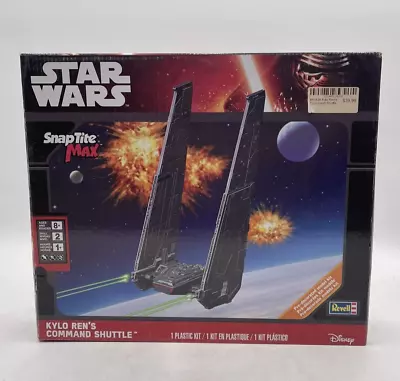 Revell Snap Tite Max Star Wars Kylo Ren's Command Shuttle Unassembled Kit • $9.99