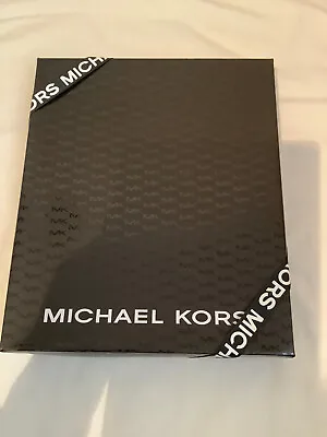 Michael Kors Gift Box Empty Scarf Mens Shirt Sweater Gifting Packing Women Top • $17.99