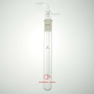 $34.45 • Buy PROGLASS  Glass Vacuum Trap With 10 Mm Hose, 200 Mm Length Below The 24/40 Joint