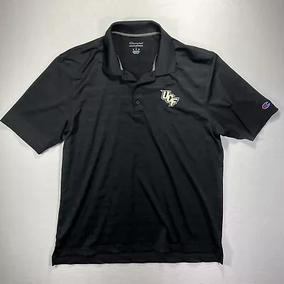 University Of Central Florida Champion Polo Shirt Mens L UCF Knights • $6.99