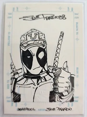 Sketchagraph MCC98 Sketch Card Deadpool Joe Prado Stamp 1998 Marvel Creators • $775