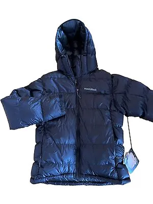 Montbell Japan Black Alpine 800 Down Feather Jacket Men Brand New With Tags Medi • $265