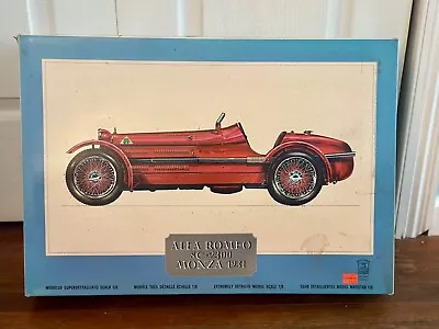 Vtg 1931 Alfa Romeo Milano 8c-2300 Monza Pocher Art.k/71 Unbuilt  • $360